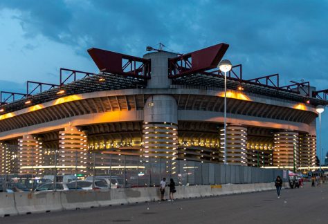 Milano meazza italia-spagna