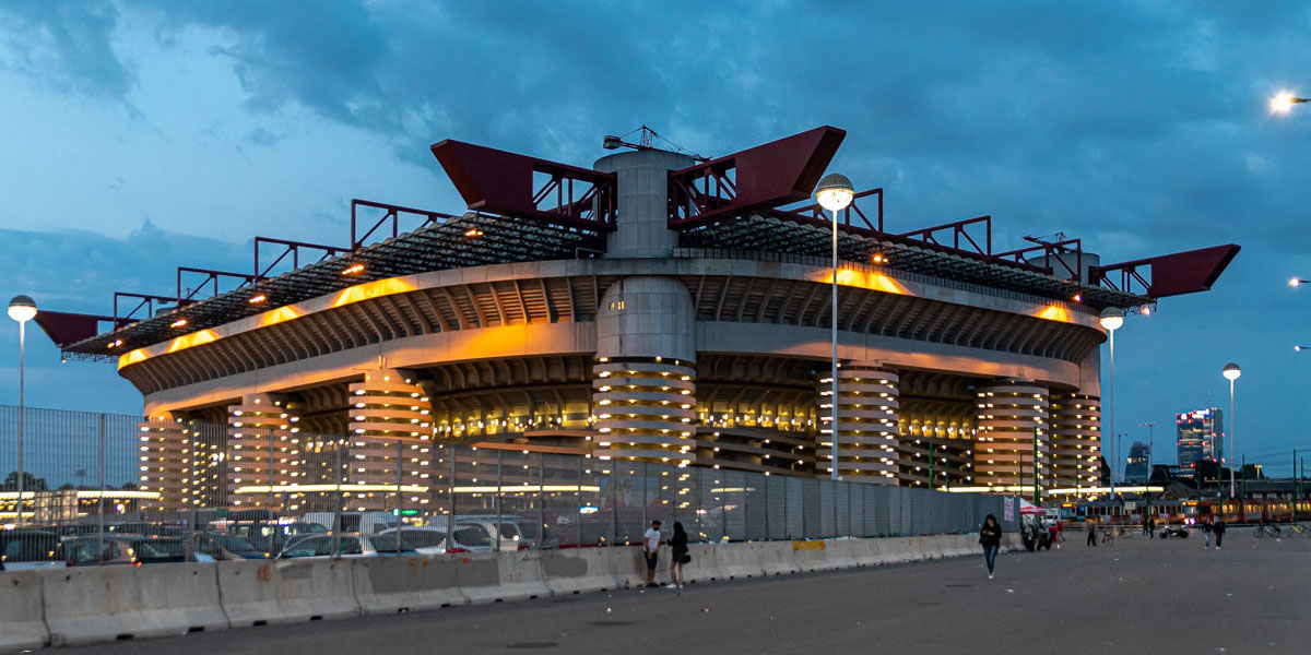 Milano meazza italia-spagna