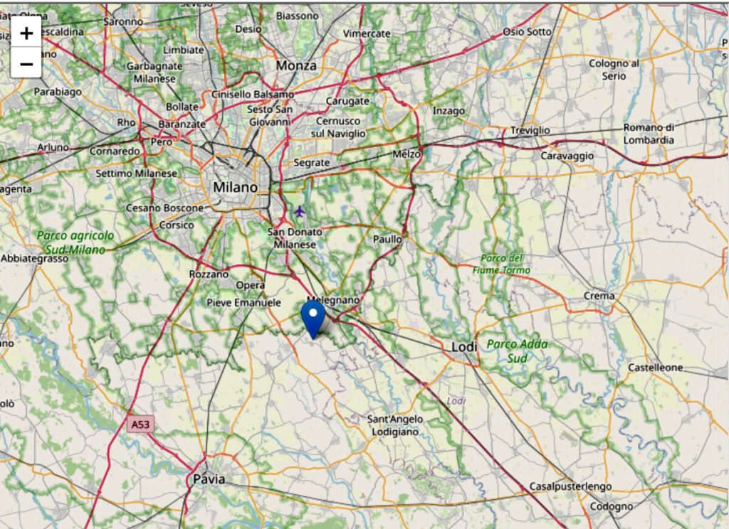 Terremoto Milano Pavia
