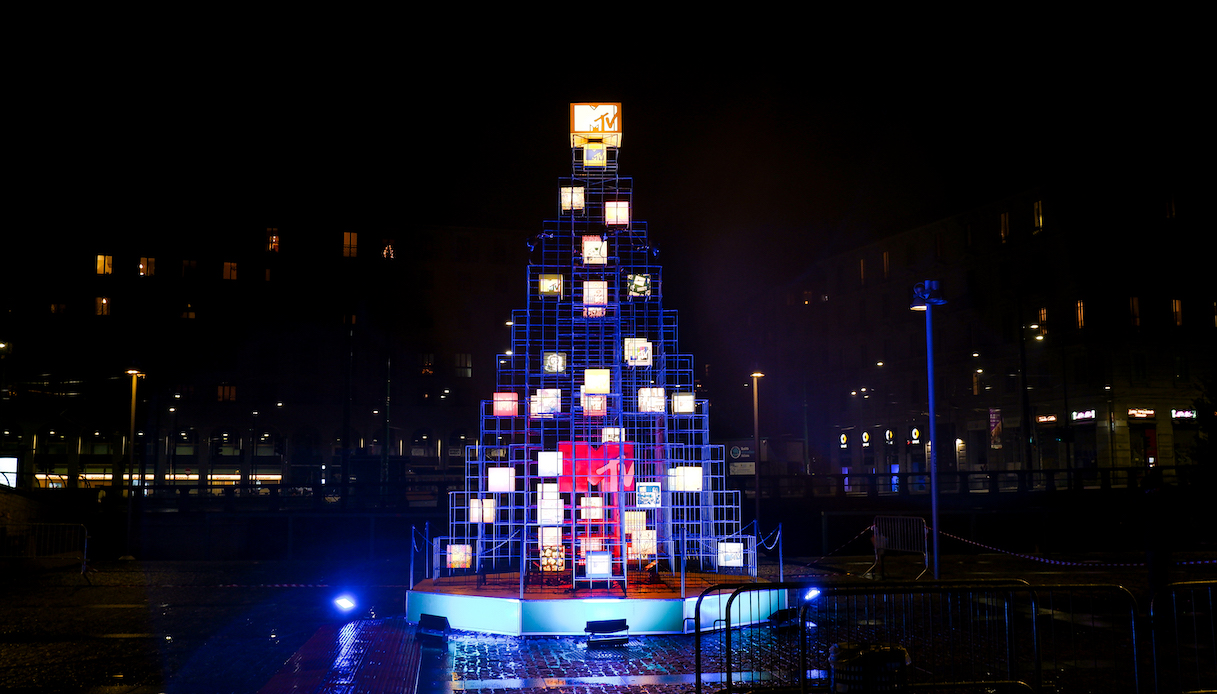 Albero di Natale Piazza XXIV maggio