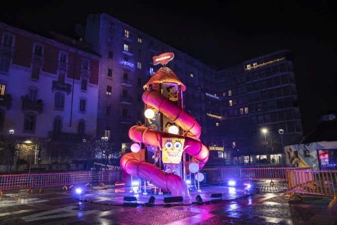 Albero di Natale Piazza Gramsci