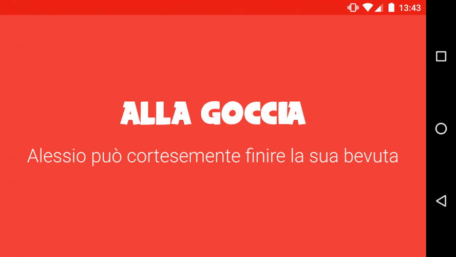 Giochi alcolici Capodanno: Picolo