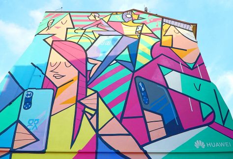 Milano murales Huawei