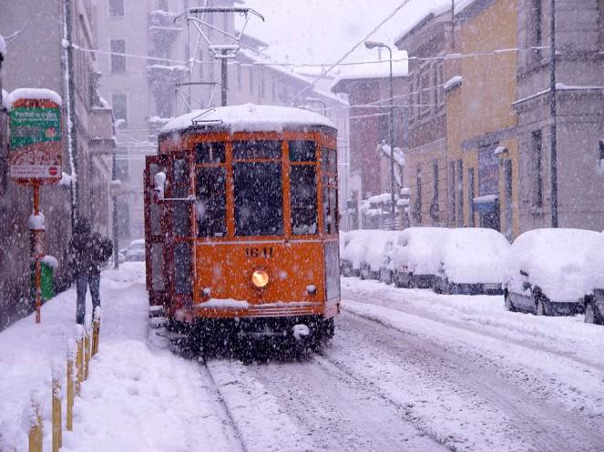 Nevicata 1985 Milano