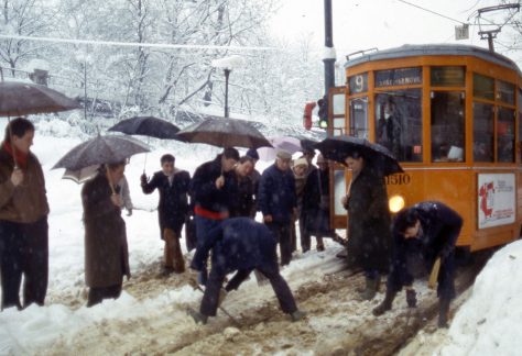 Nevicata 1985 Milano