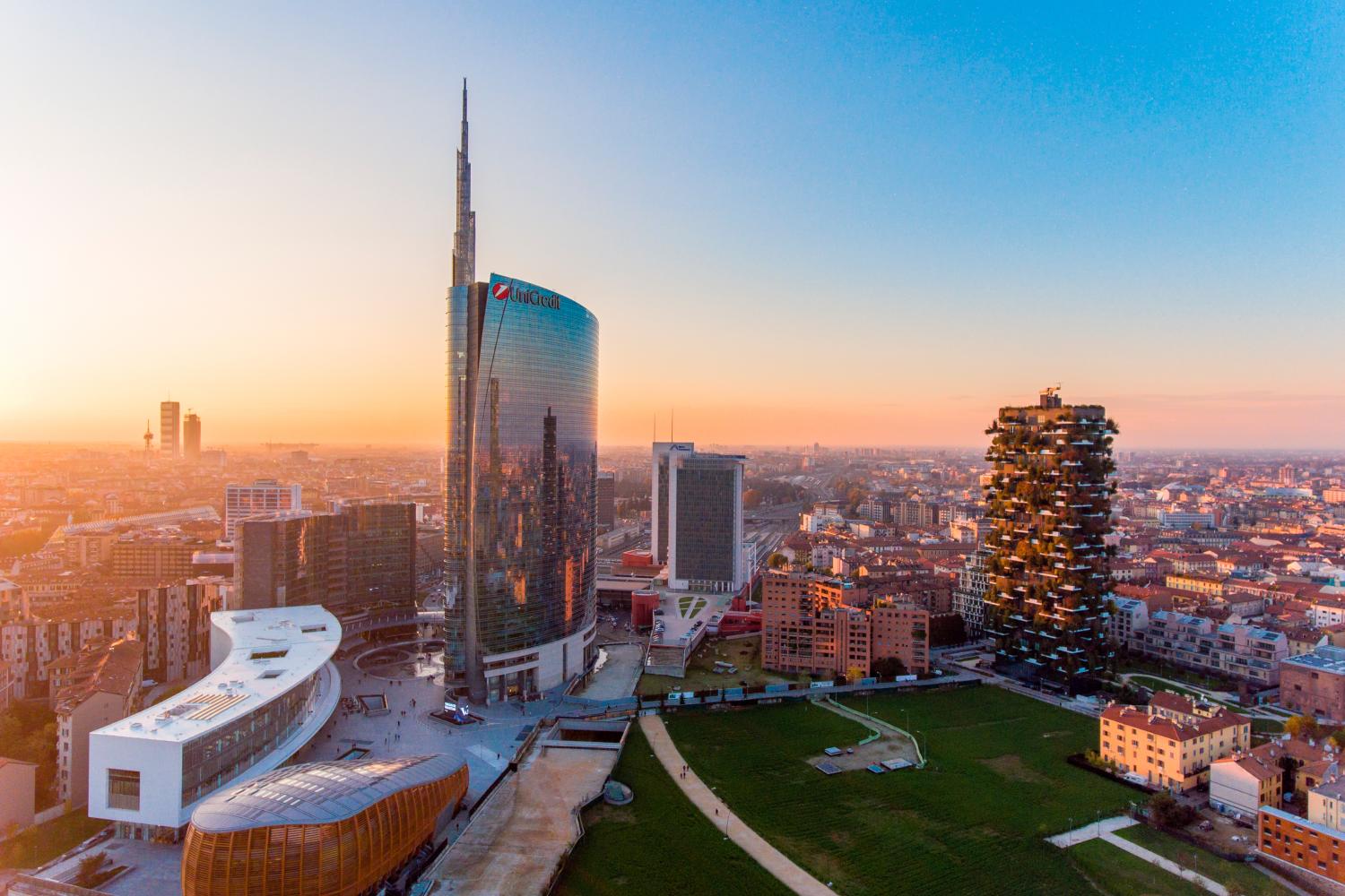 Milano Grattacieli Città