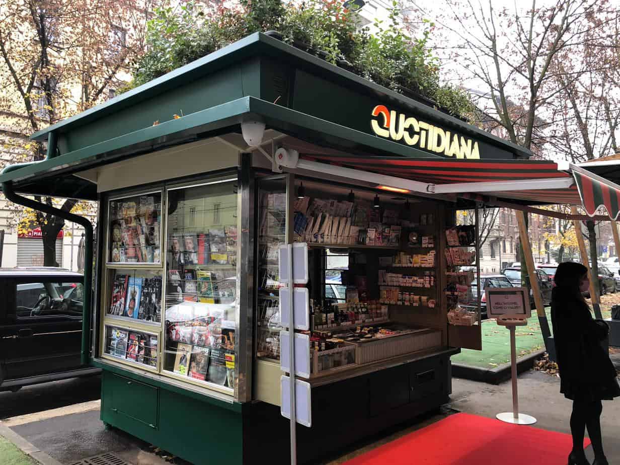 Tampone in edicola? A Milano si può