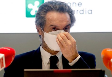 Il Governatore della Lombardia Attilio Fontana: " Stop ai colori delle regioni "