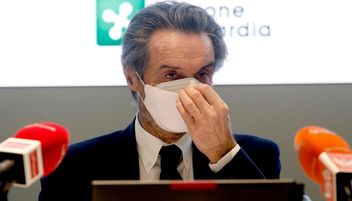 Il Governatore della Lombardia Attilio Fontana: " Stop ai colori delle regioni "