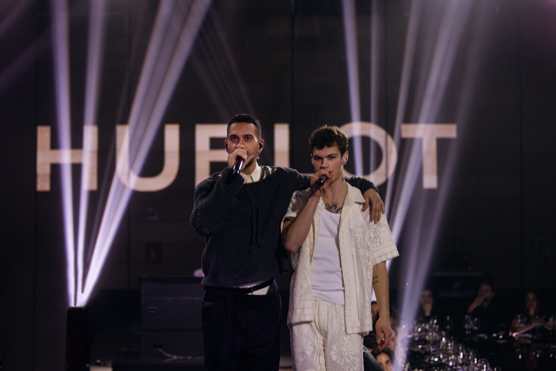 Mamhood & Blanco ospiti all'evento Hublot