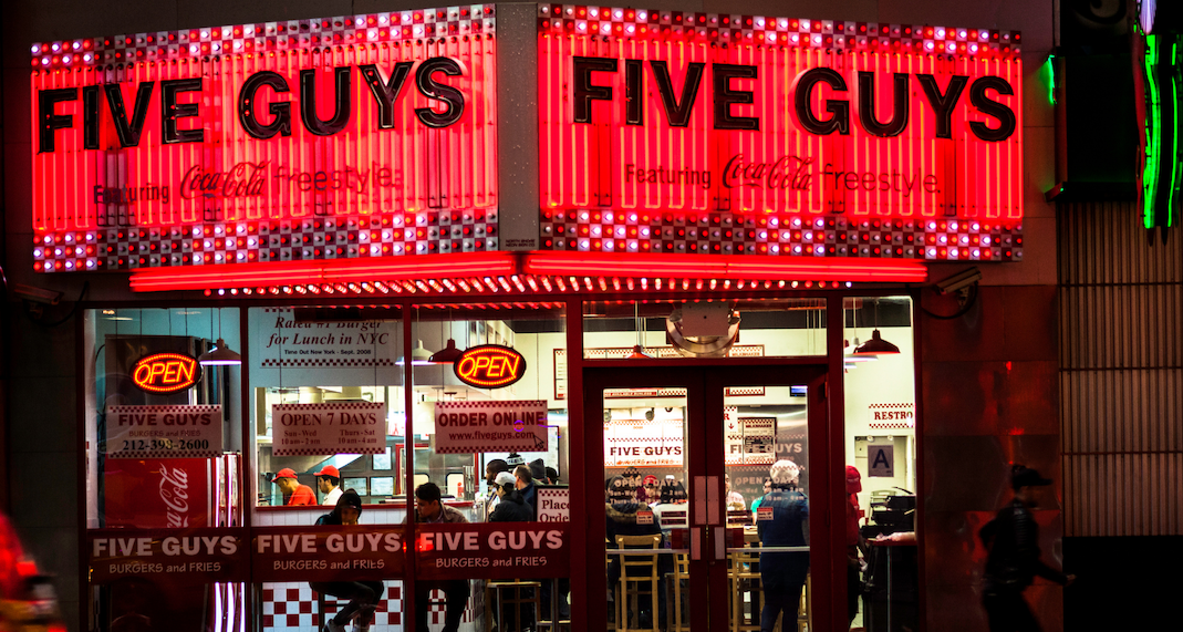 five guys milano