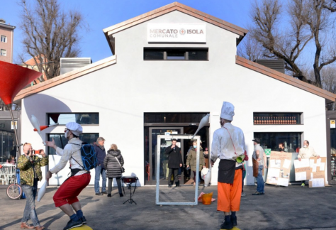 mercato comunale isola