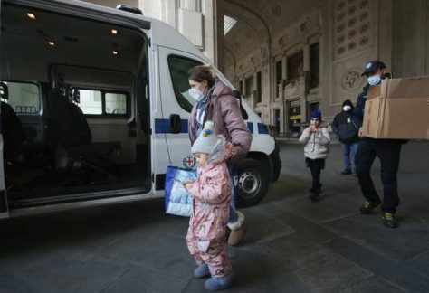 MILANO UCRAINIA accoglienza
