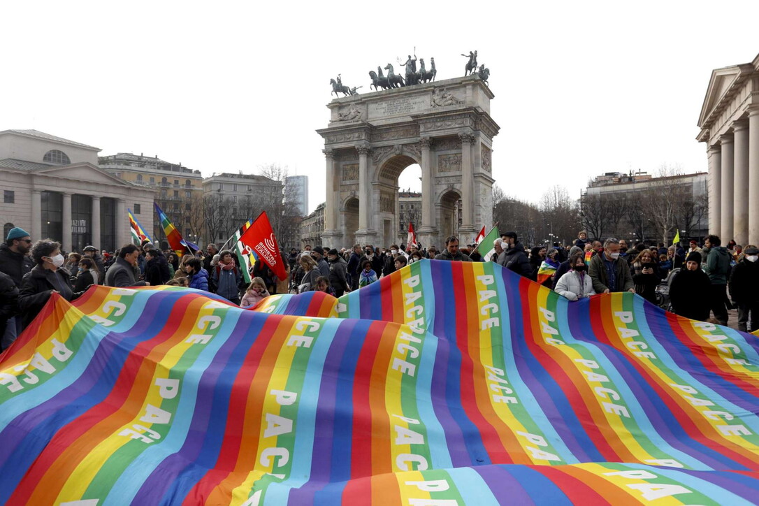 Milano - Ucraina - Manifestazione
