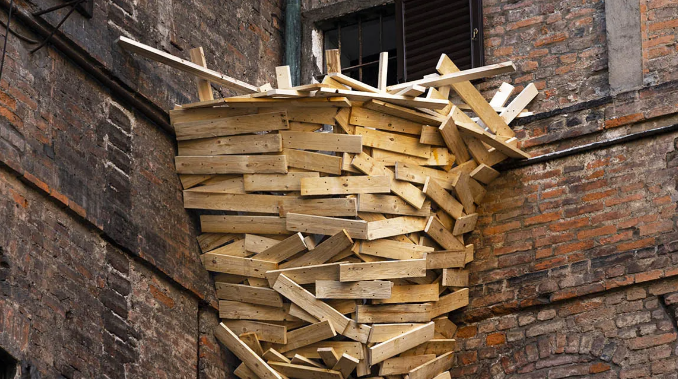 mostra milano Tadashi Kawamata