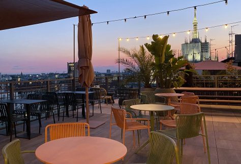 rooftop Milano Sun eleven rooftop