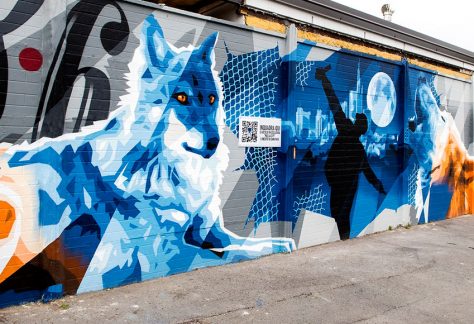 street art milano wall of intencity