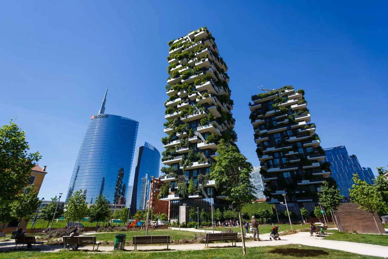 progetto verde milano italia