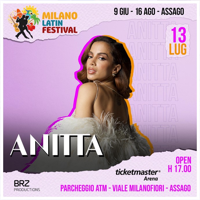 Anitta Milano Latin Festival