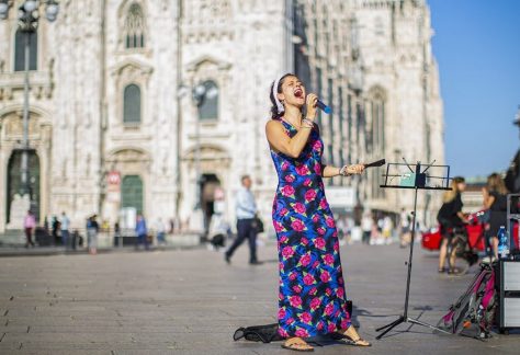 artisti di strada milano