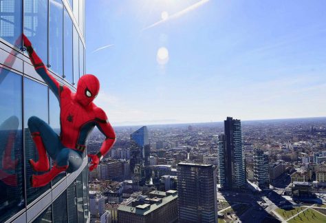 milano vista da spiderman