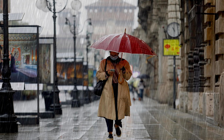 pioggia milano