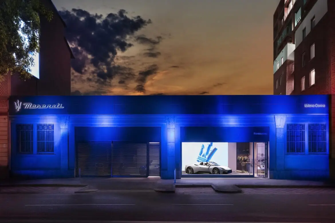 maserati concept store