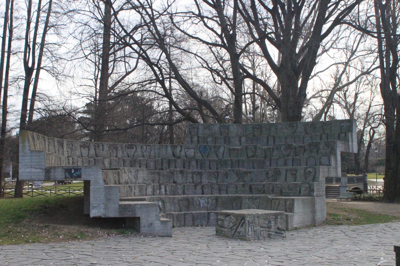 opera parco sempione accumulazione musicale e seduta