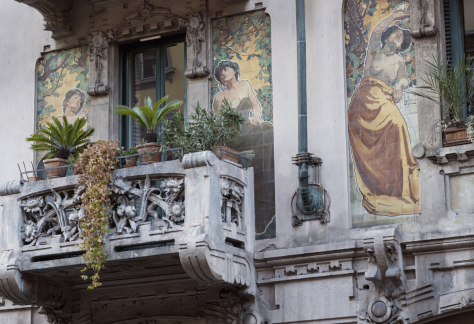 palazzi liberty milano
