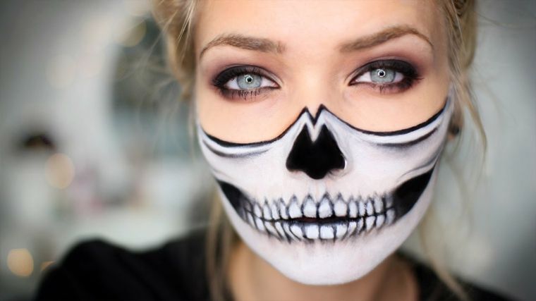 trucco scheletro