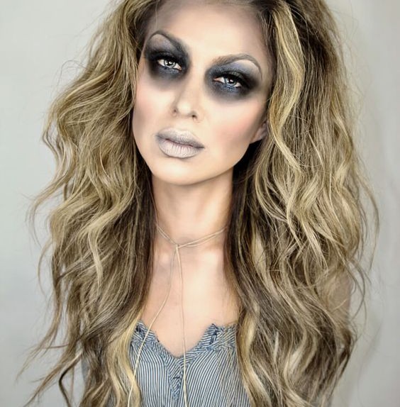 trucco Halloween zombie