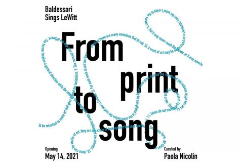 From print to song: Baldessari Sings LeWitt