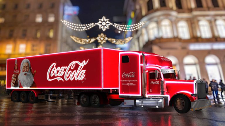 Natale a Milano: ritorna il truck Coca Cola a partire da sabato 27 novembre