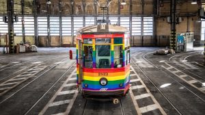 Tram arcobaleno Milano -