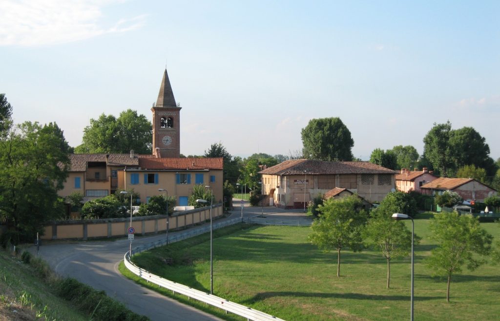 Il borgo della cascina Monluè di Milano in ristrutturazione